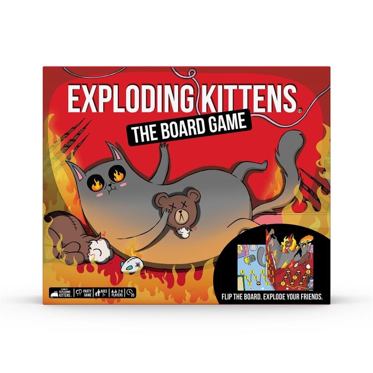 EXPLODING KITTENS GROUP LLC EXPLODING KITTENS THE BOARD GAME