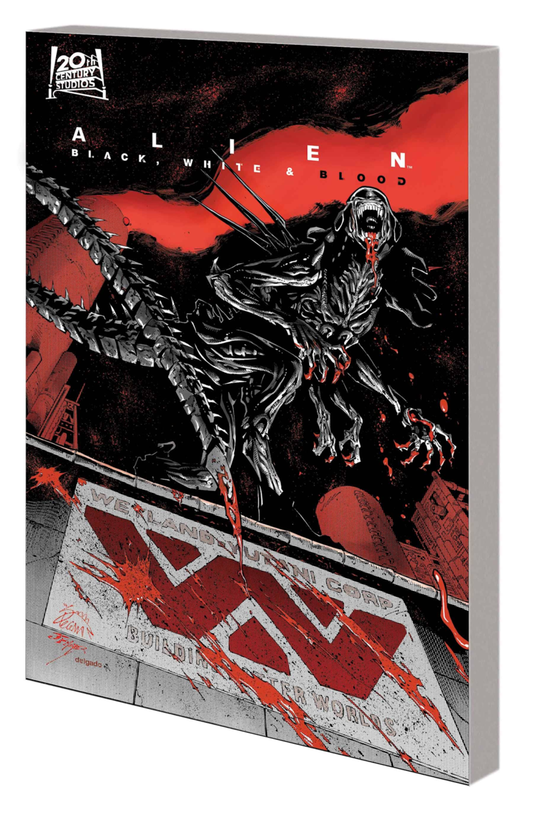 MARVEL COMICS ALIEN BLACK WHITE & BLOOD TP