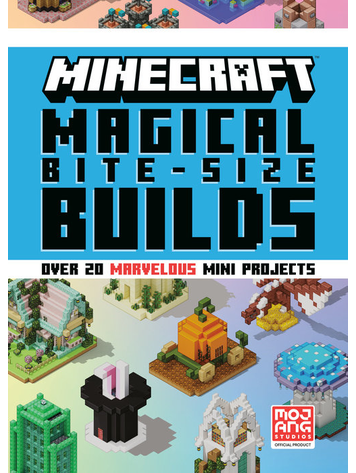 PENGUIN RANDOM HOUSE MINECRAFT MAGICAL BITE-SIZE BUILDS HC