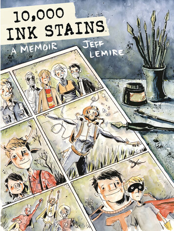 DARK HORSE COMICS 10,000 INK STAINS A MEMOIR HC