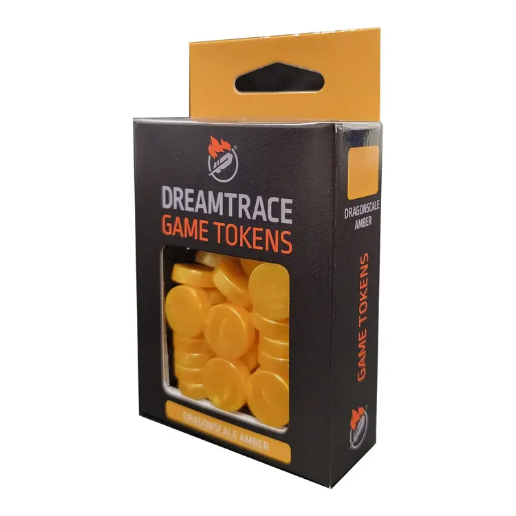 DREAMTRACE GAMING TOKENS DRAGONSCALE AMBER