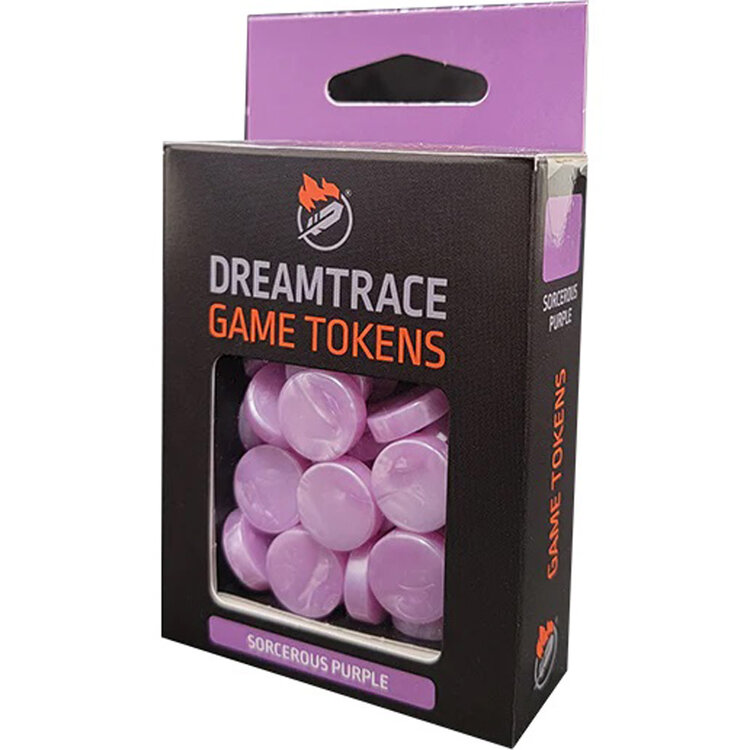 DREAMTRACE GAMING TOKENS SORCEROUS PURPLE