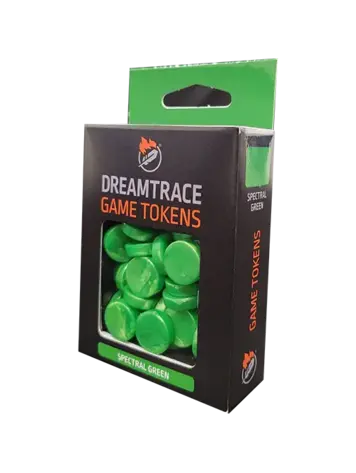 DREAMTRACE GAMING TOKENS SPECTRAL GREEN