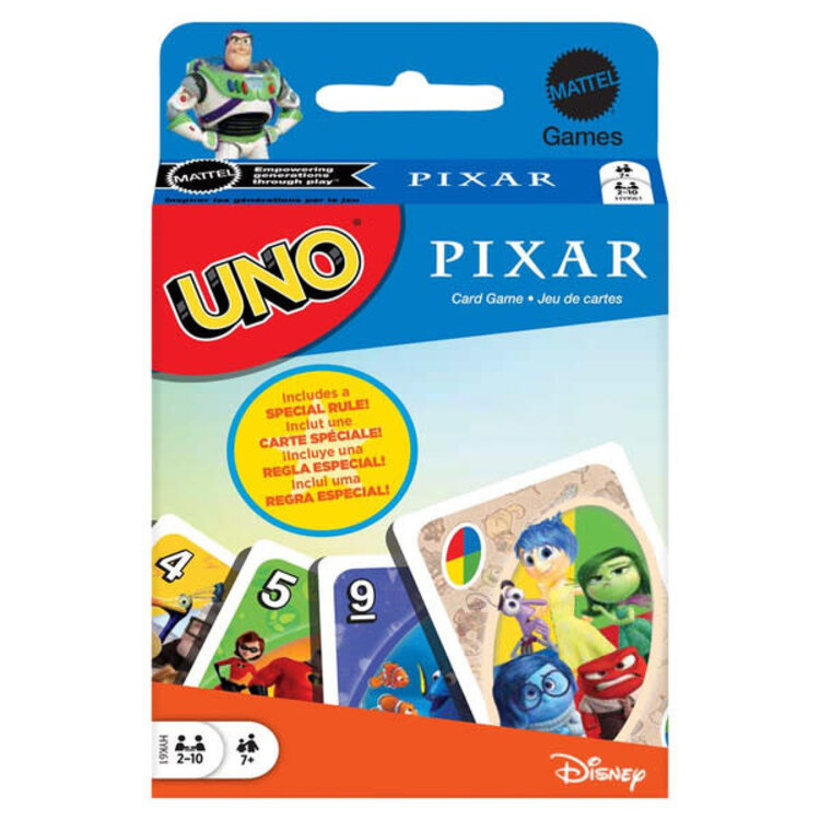 MATTEL GAMES UNO PIXAR