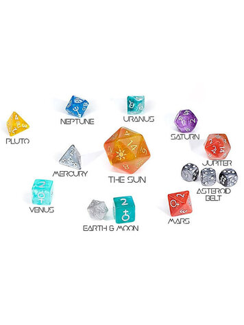 SOLAR SYSTEM RPG DICE SET