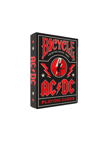 BICYCLE PLAYING CARDS AC/DC