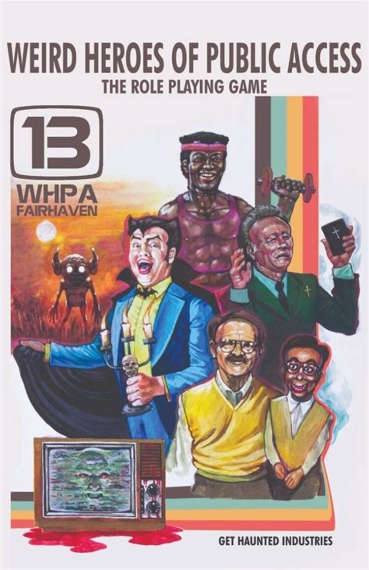 WEIRD HEROES OF PUBLIC ACCESS RPG