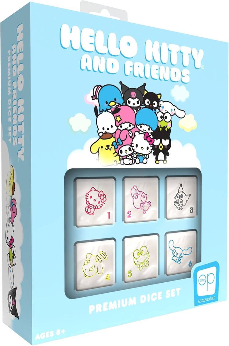 HELLO KITTY & FRIENDS PREMIUM DICE SET