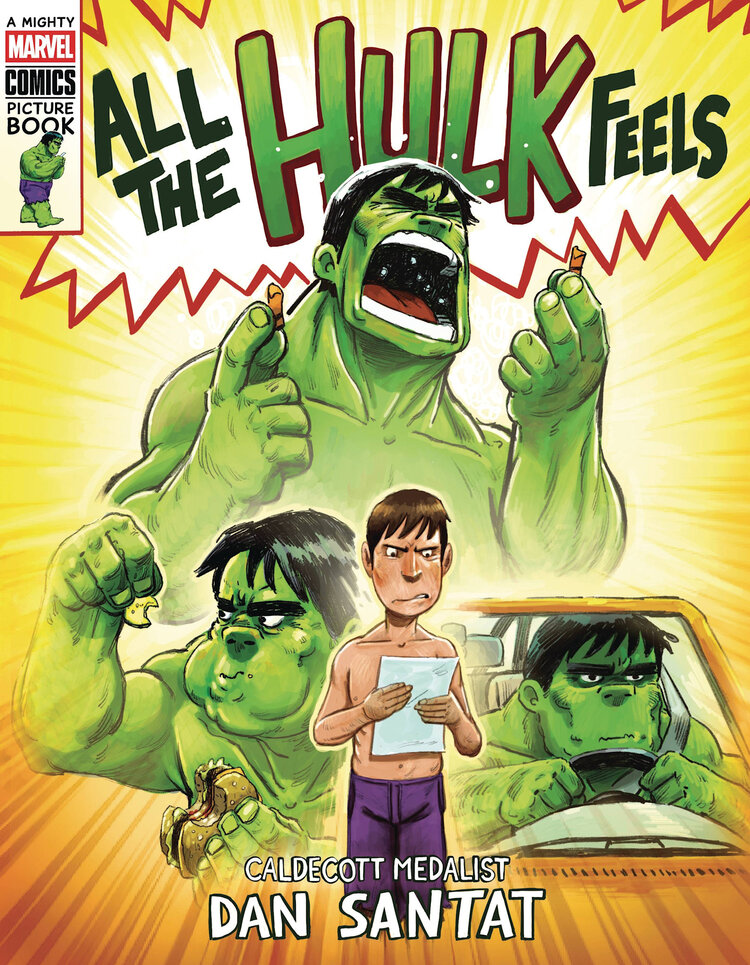 ABRAMS ALL THE HULK FEELS MIGHTY MARVEL COMIC PICTURE BOOK