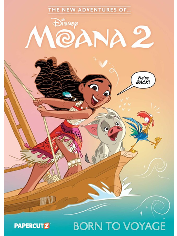 PAPERCUTZ NEW ADVENTURES OF MOANA 2 TP VOL 01 BORN TO VOYAGE