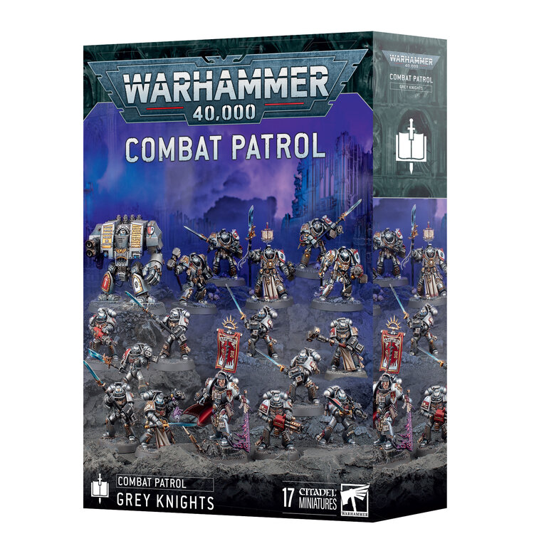 GAMES WORKSHOP WARHAMMER 40K COMBAT PATROL GREY KNIGHTS
