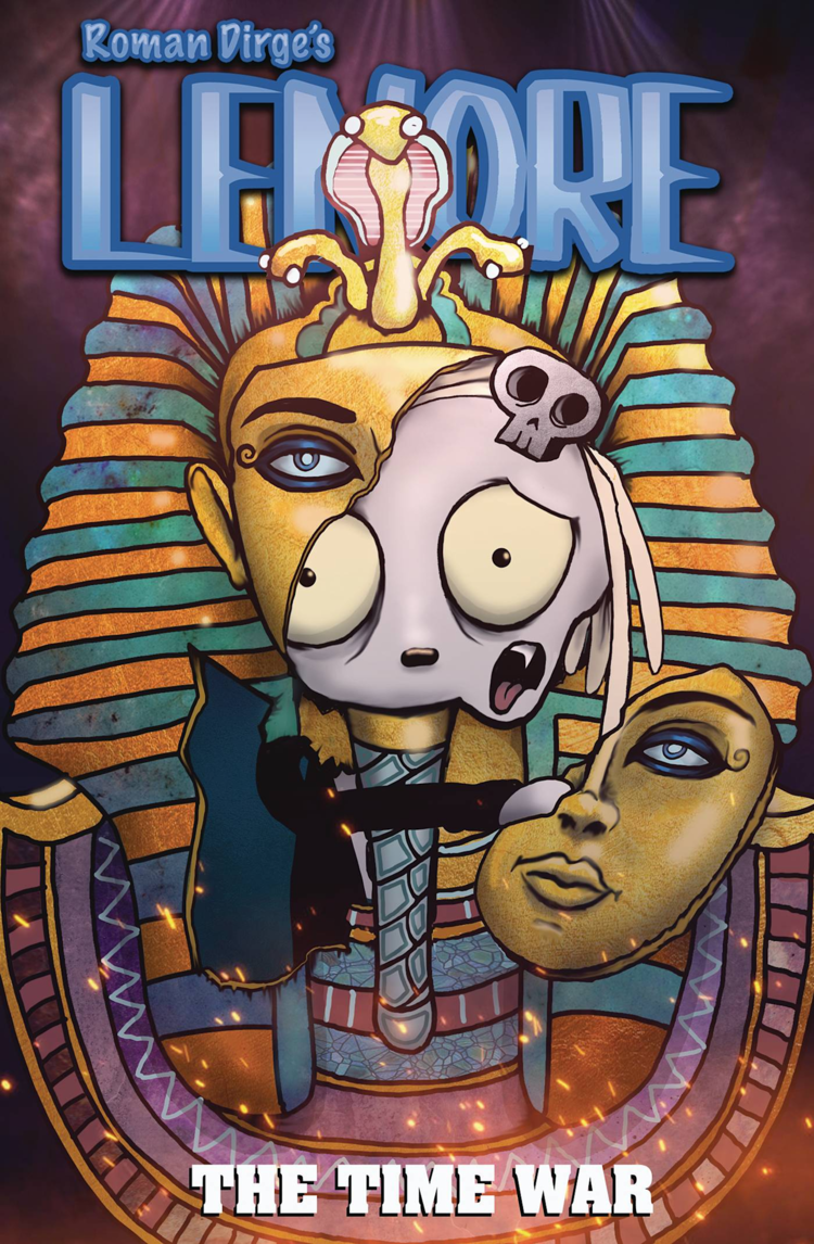 TITAN COMICS LENORE THE TIME WAR HC ROMAN DIRGE CVR