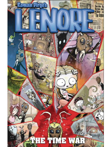 LENORE THE TIME WAR HC DIRECT MARKET CONVENTION EDITION KIT WALLIS CVR