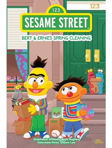 ONI PRESS INC. SESAME STREET BERT & ERNIES SPRING CLEANING HC