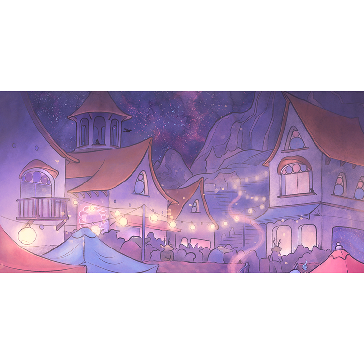 TEATIME ADVENTURES DICE MAT NIGHT MARKET