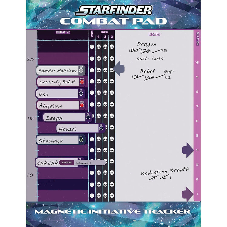 PAIZO PUBLISHING STARFINDER 2E COMBAT PAD
