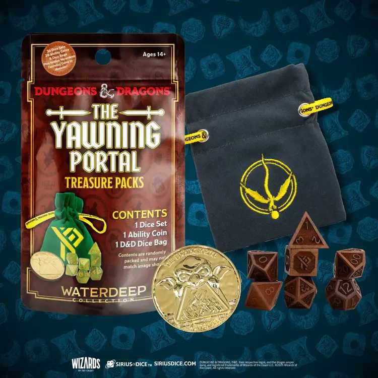 DUNGEONS & DRAGONS THE YAWNING PORTAL TREASURE PACKS