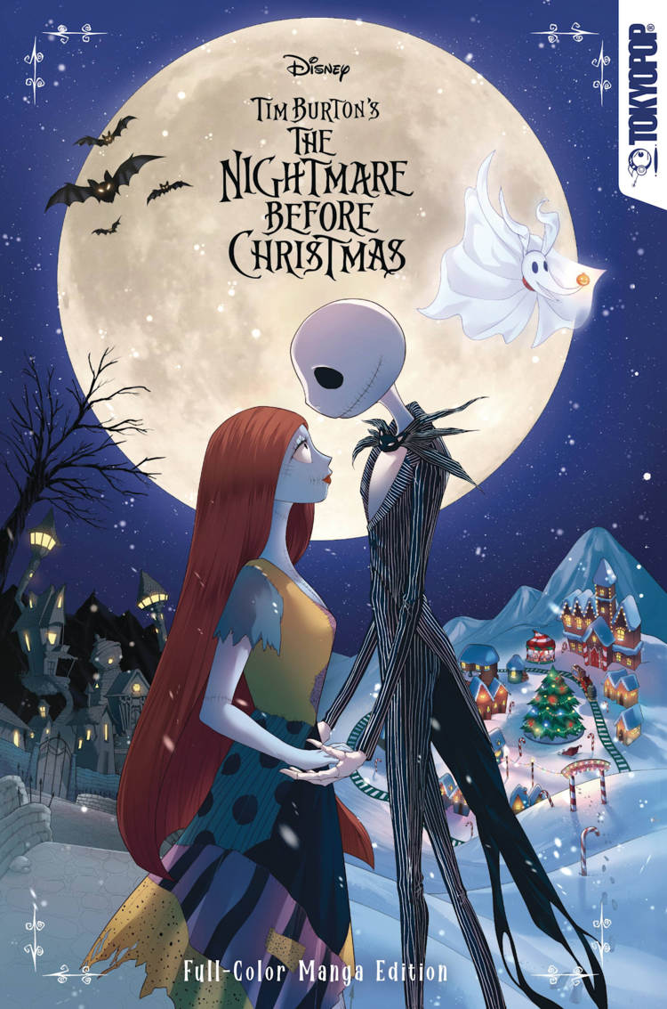 TOKYOPOP DISNEY TIM BURTONS NIGHTMARE BEFORE CHRISTMAS FULL-COLOR EDITION HC GN