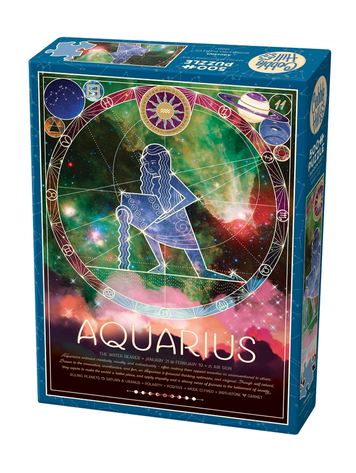 COBBLE HILL AQUARIUS 500PC PUZZLE