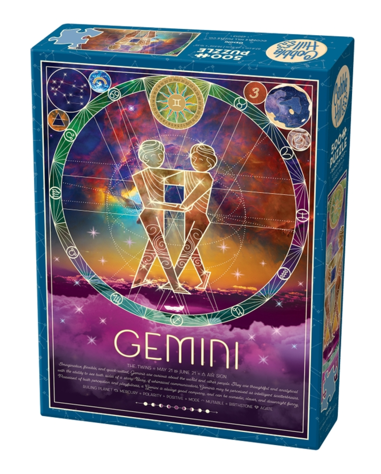 COBBLE HILL GEMINI 500PC PUZZLE