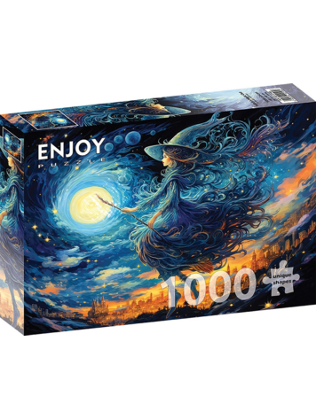 WITCH'S NIGHT OUT 1000PC ENJOY PUZZLE