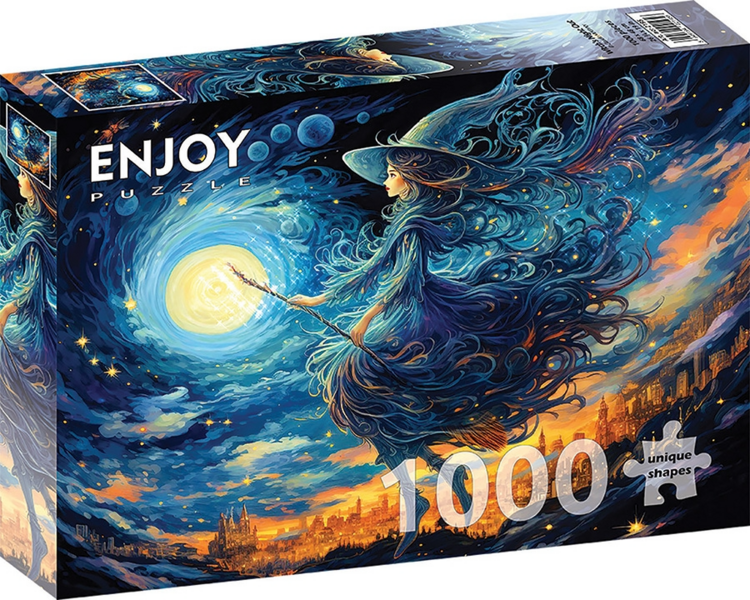 WITCH'S NIGHT OUT 1000PC ENJOY PUZZLE