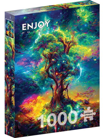 COSMIC TREE OF LIFE 1000PC ENJOY PUZZLE COSMIC TREE OF LIFE 1000PC ENJOY PUZZLE