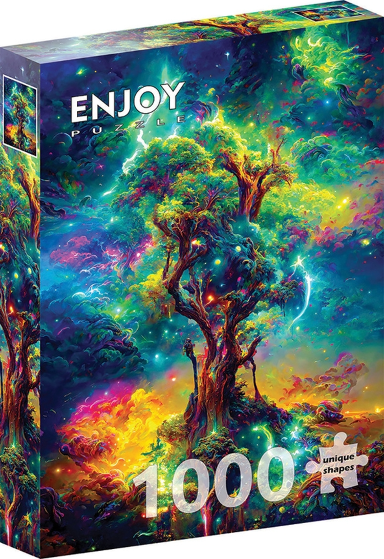 COSMIC TREE OF LIFE 1000PC ENJOY PUZZLE