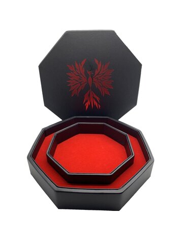 NORSE FOUNDRY RED PHEONIX - TRAY OF HOLDING DICE TRAY