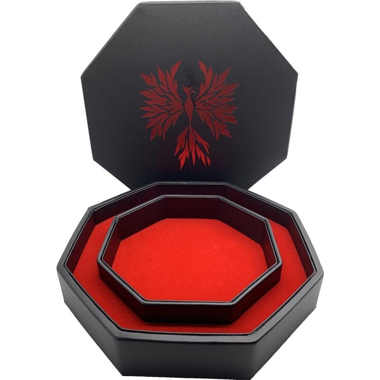 NORSE FOUNDRY RED PHEONIX - TRAY OF HOLDING DICE TRAY
