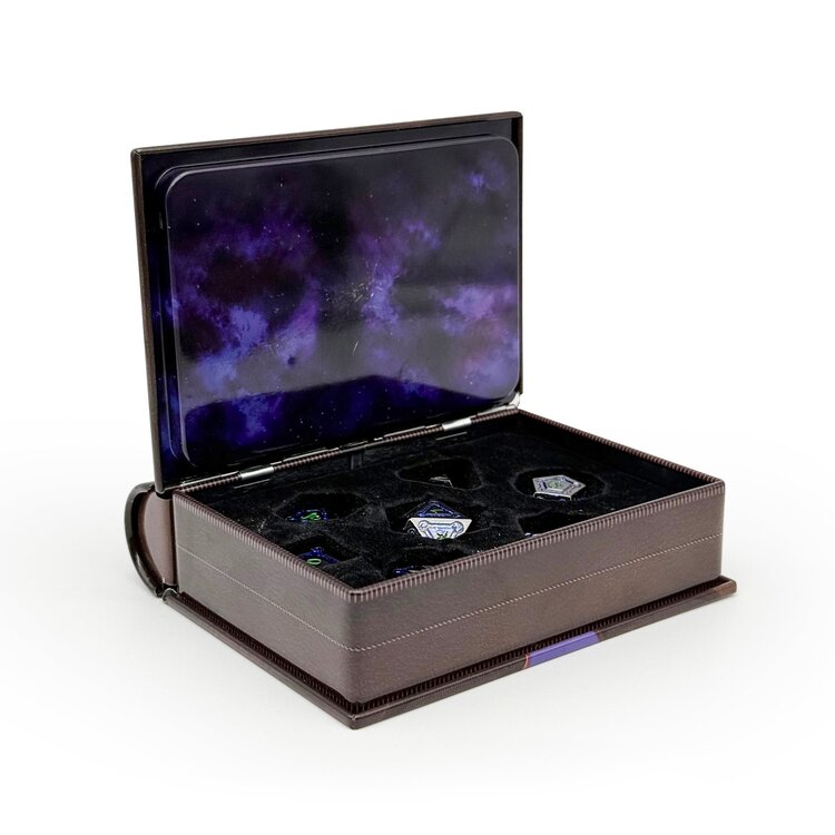 NORSE FOUNDRY SPELL CIRCLE MYSTERY METAL DICE SET BMB