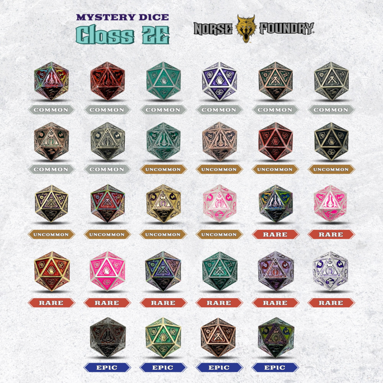 NORSE FOUNDRY MYSTERY DICE 2ND EDITION BMB