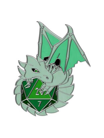 NORSE FOUNDRY DRACOLICH PIN GREEN