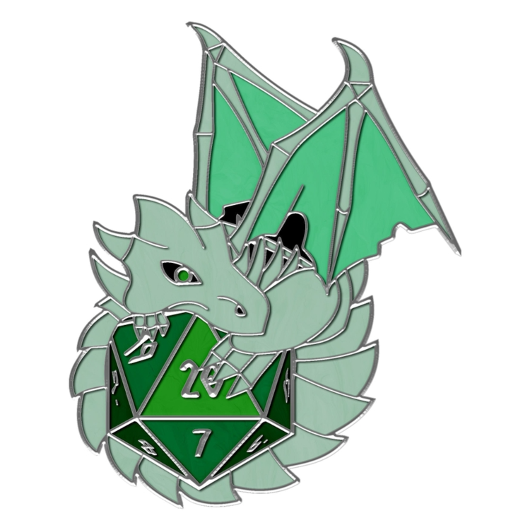 NORSE FOUNDRY DRACOLICH PIN GREEN