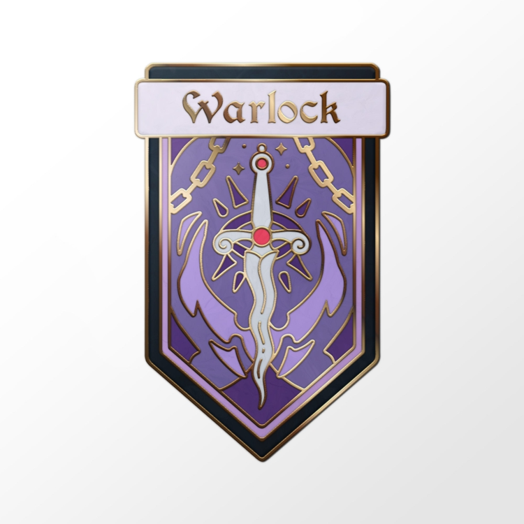 NORSE FOUNDRY CLASS PIN WARLOCK