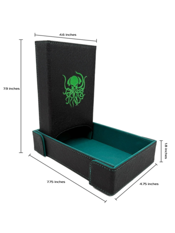 NORSE FOUNDRY DICE TRAY TOWER BUNDLE GREEN CTHULHU
