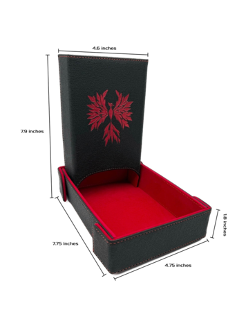 NORSE FOUNDRY DICE TRAY TOWER BUNDLE RED PHOENIX