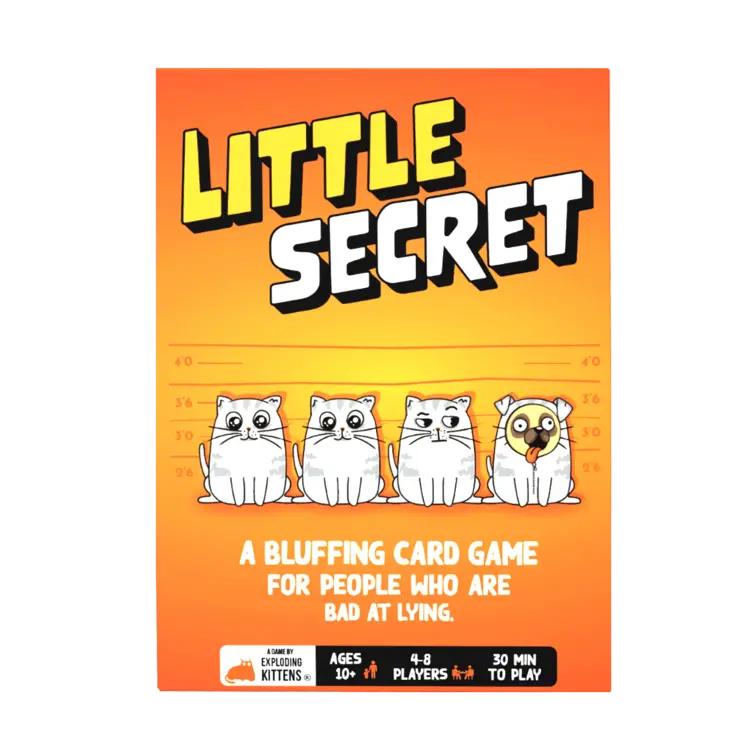 EXPLODING KITTENS GROUP LLC LITTLE SECRET