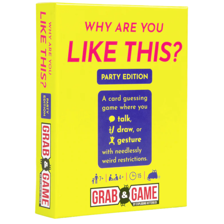 EXPLODING KITTENS GROUP LLC WHY ARE YOU LIKE THIS? PARTY EDITION
