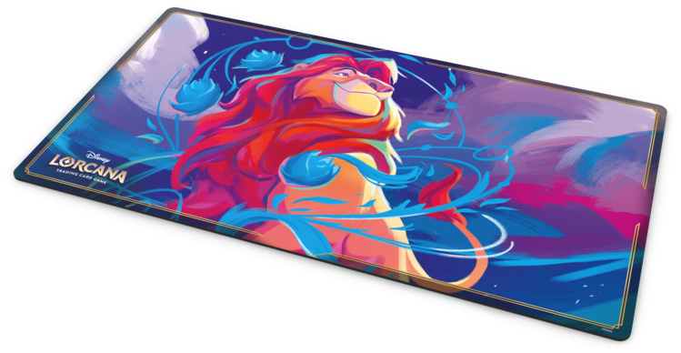 DISNEY LORCANA TCG FABLED PLAYMAT MUFASA