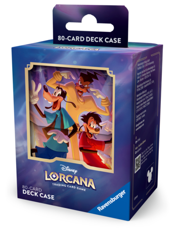 LORCANA FABLED DECK CASE GOOFY AND I2I