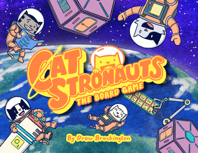 ATLAS GAMES CATSTRONAUTS THE BOARD GAME