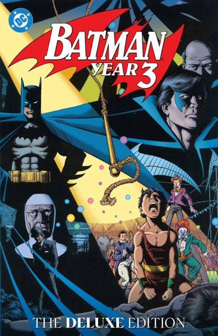 DC COMICS BATMAN YEAR THREE THE DELUXE EDITION HC