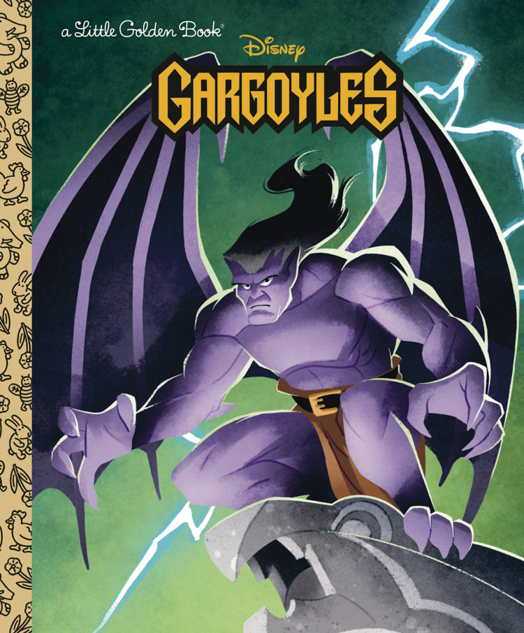 GOLDEN BOOKS DISNEY GARGOYLES LITTLE GOLDEN BOOK