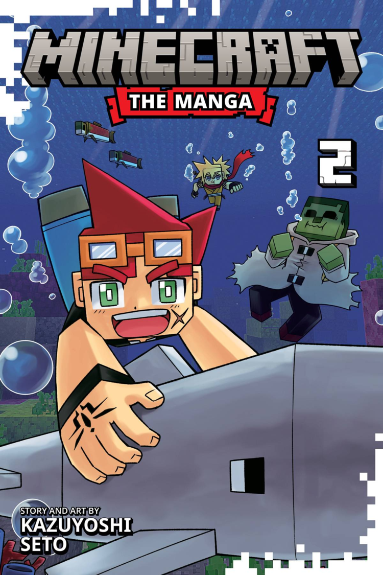 VIZ MEDIA LLC MINECRAFT THE MANGA GN VOL 02
