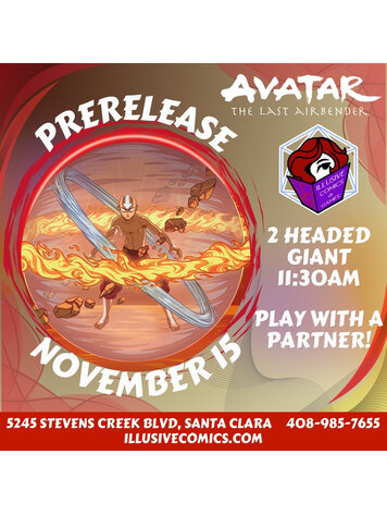 MTG AVATAR 2 HEADED GIANT PRERELEASE EVENT SATURDAY 11/15 @ 11:30 AM