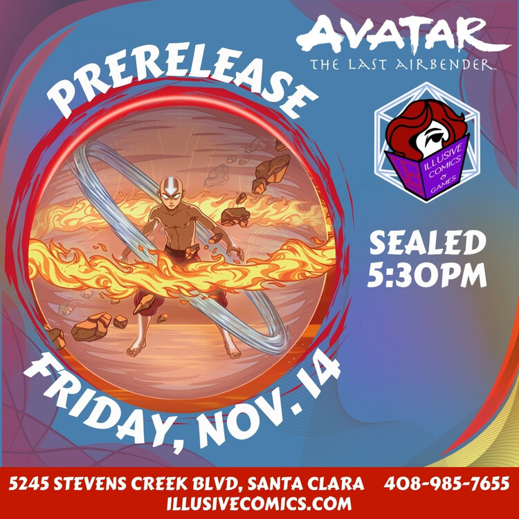 MTG UNIVERSES BEYOND AVATAR THE LAST AIRBENDER SEALED PRERELEASE EVENTS