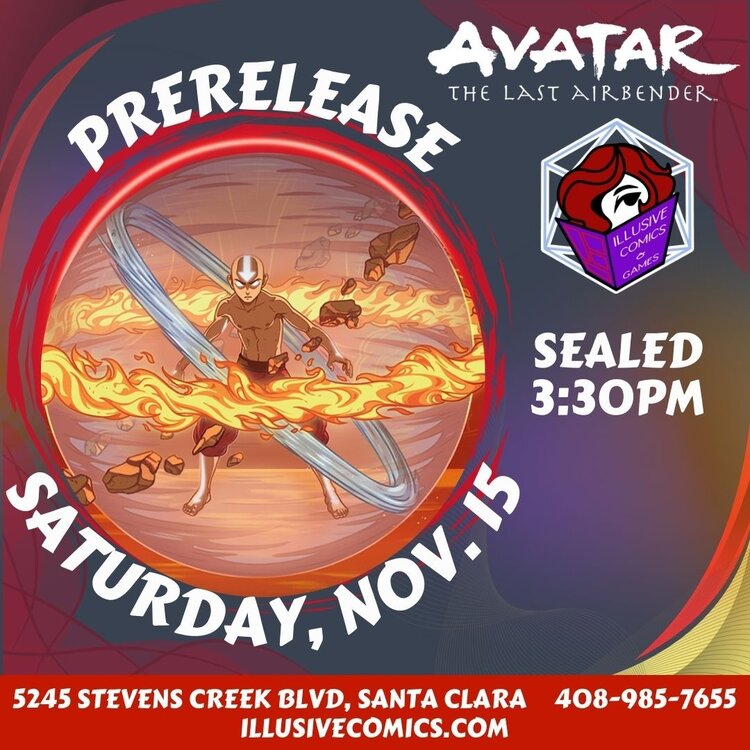 MTG UNIVERSES BEYOND AVATAR THE LAST AIRBENDER SEALED PRERELEASE EVENTS