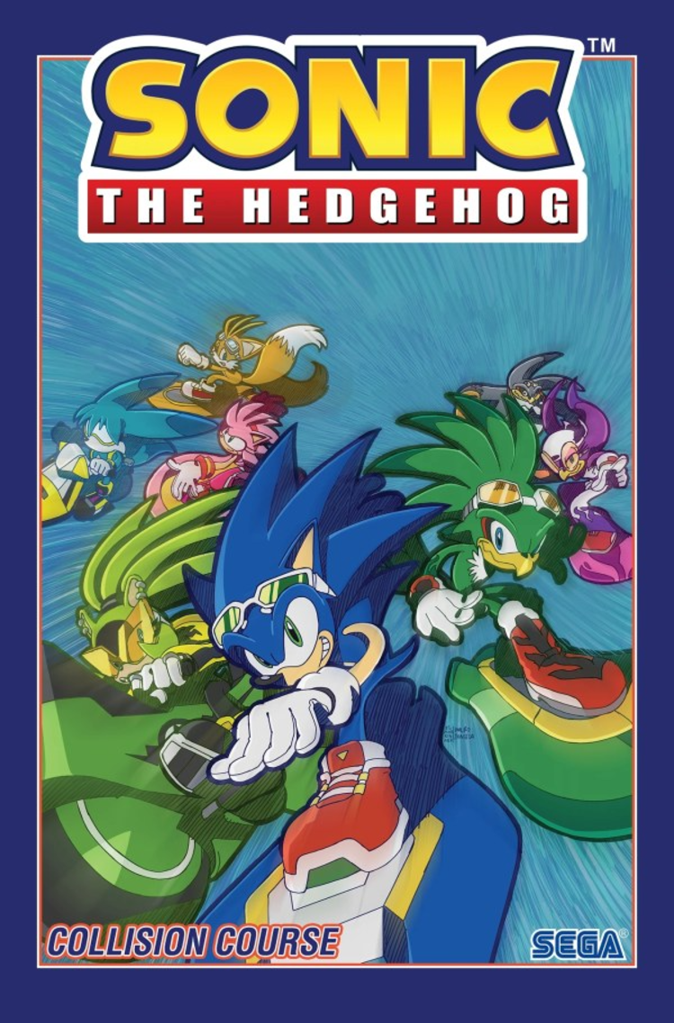IDW PUBLISHING SONIC THE HEDGEHOG TP VOL 19 COLLISION COURSE