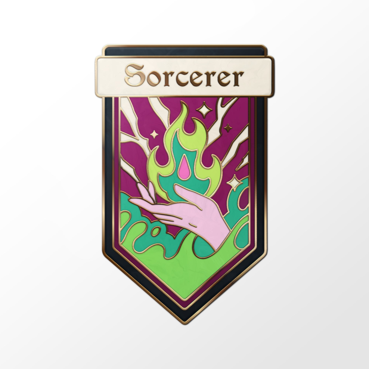 NORSE FOUNDRY CLASS PIN SORCERER